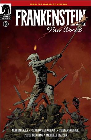 Frankenstein: New World issue 3 Peter Bergting Cover