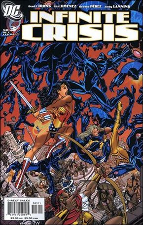 Infinite Crisis issue 3-B George Perez Cover