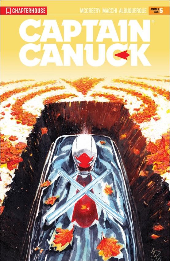 Captain Canuck Season 4 issue 5 Marco Rudy Cover