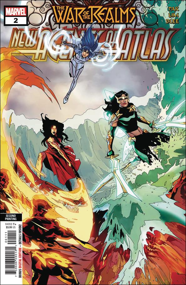 War of the Realms: New Agents of Atlas issue 2-C Gang Hyuk Lim Cover (2nd Printing)
