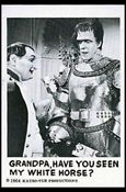Munsters (Base Set) card 43 Grandpa, Have You Seen My White Horse?