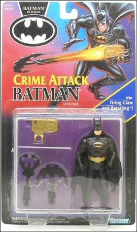 Batman Returns (Movie) Action Figures (Series 1) figure 8 Crime Attack Batman