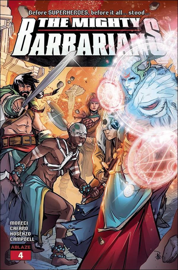 Mighty Barbarians issue 4-C Diego Bonesso Cover