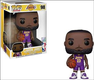Pop! Basketball figure 98 LeBron James (10 inch Purple Uniform)