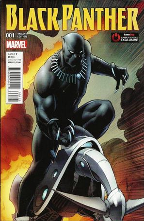 Black Panther (2016) issue 1-S Dale Keown GameStop Rewards Cover