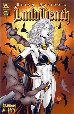 Brian Pulido's Lady Death: Abandon All Hope issue 3-D Commemorative Cover 1/1500