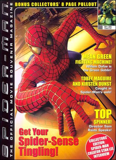 Official Spider-Man Movie Magazine 2002 issue nn-C Spider-Man Crawling Cover (Extended Edition)