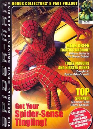 Official Spider-Man Movie Magazine 2002 issue nn-C Spider-Man Crawling Cover (Extended Edition)