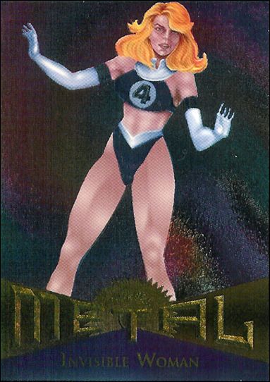 Marvel Metal (Base Set) card 33 Invisible Woman