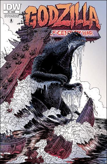 Godzilla: Half Century War  issue 5 James Stokoe Cover