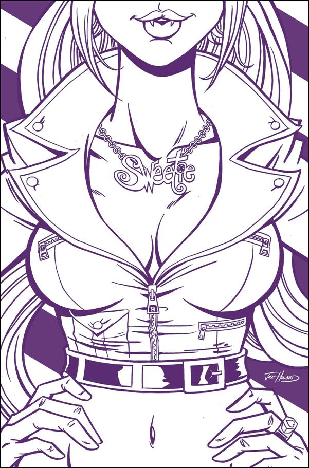 Sweetie Candy Vigilante (2022) issue 2-J Josh Howard 1:7 FOC Purple and White Cover