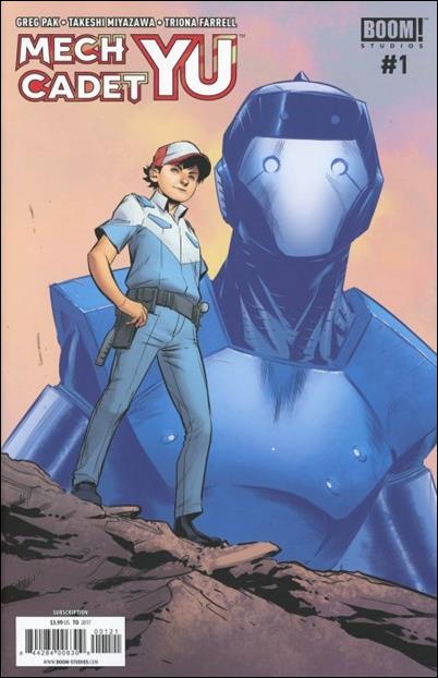 Mech Cadet Yu issue 1-B Subscription Connecting Cover