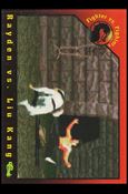 Mortal Kombat (Base Set) card 55 Rayden vs. Liu Kang