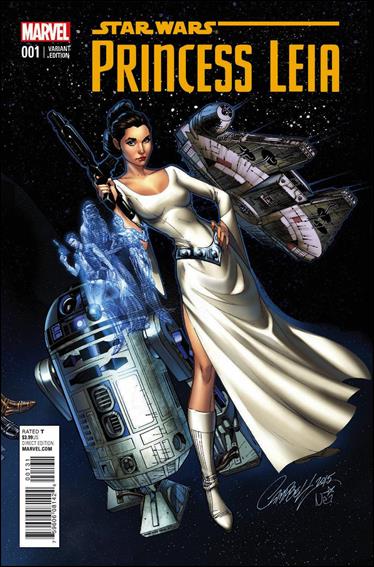 Princess Leia issue 1-F J. Scott Campbell 1:50 Connecting Cover