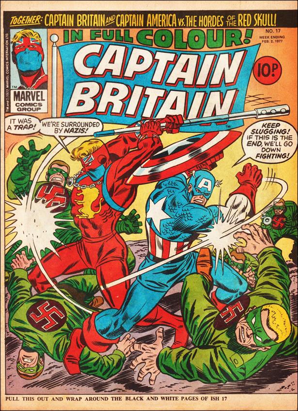 Captain Britain (UK) (1976) issue 17-B (2nd Printing) Corrected Edition