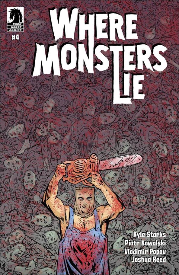 Where Monsters Lie issue 4 Piotr Kowalski Cover