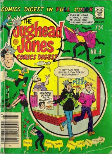 Jughead Jones Comics Digest Magazine issue 4 Digest Sized