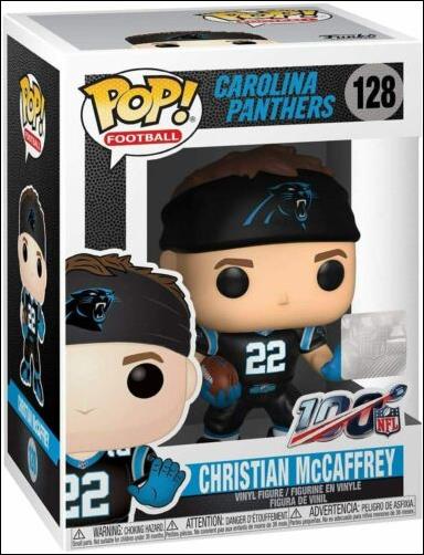 Pop! Football (NFL) figure 128 Christian McCaffrey 