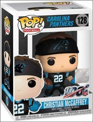 Pop! Football (NFL) figure 128 Christian McCaffrey 
