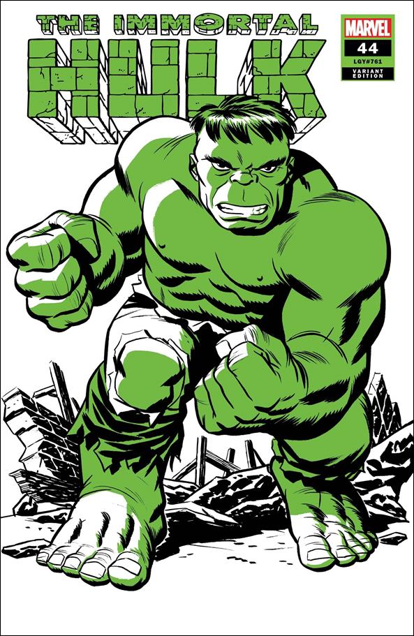 Immortal Hulk issue 44-C Michael Cho Two-Tone Cover