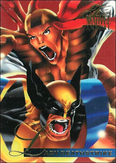 Marvel Annual Flair '95 (Base Set) card 38 Lady Deathstrike