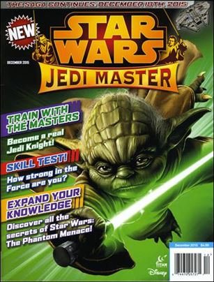 Star Wars Jedi Master Magazine Cover Image 1