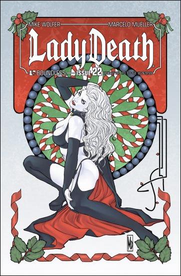 Lady Death (2010) issue 22-E Holiday VIP Cover 1/350