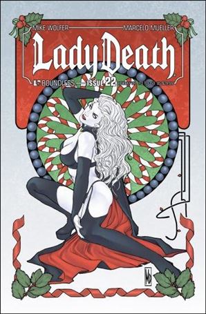 Lady Death (2010) issue 22-E Holiday VIP Cover 1/350