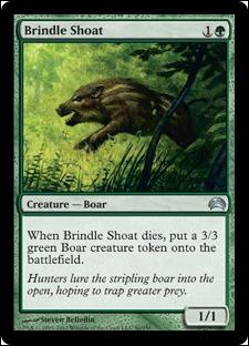 Magic the Gathering: Planechase 2012 Edition (Base Set) card 60 Brindle Shoat