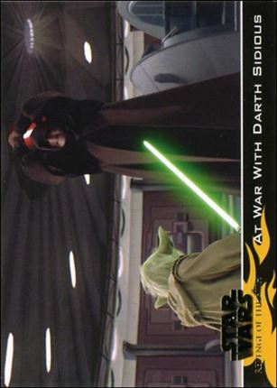 Star Wars: Revenge of the Sith (Tin Bonus Story Cards Subset) card 5 At War With Darth Sidious