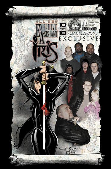 Executive Assistant: Iris (2013) issue 1-D12 Pasquale Qualano Creative Comics Cover 1/650