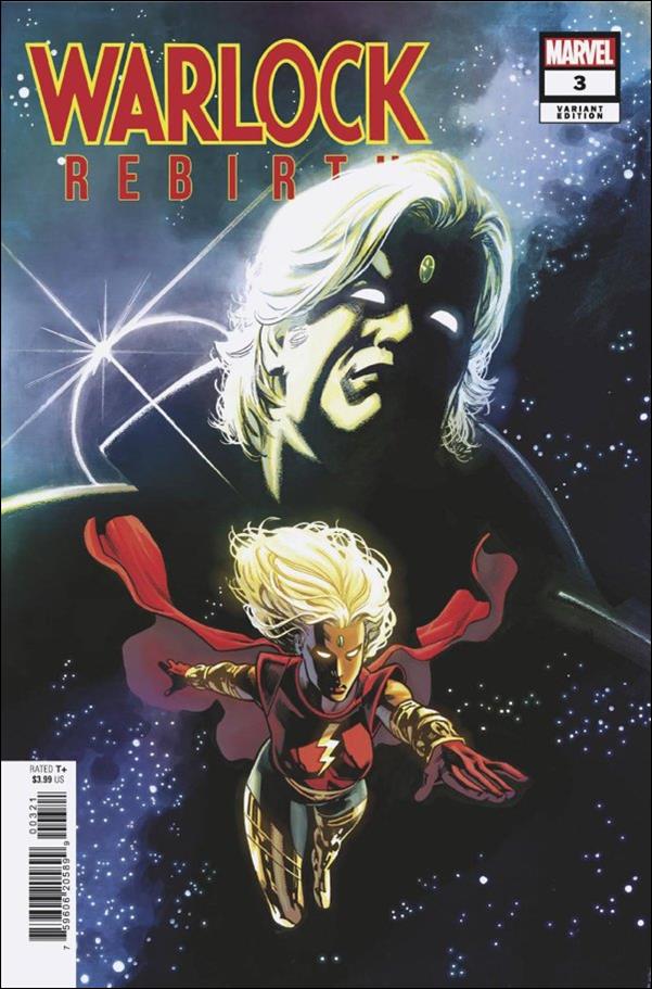 Warlock: Rebirth issue 3-B Mike Hawthorne Cover