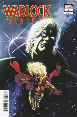 Warlock: Rebirth issue 3-B Mike Hawthorne Cover