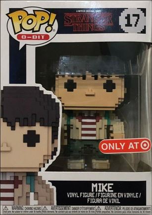 POP! 8-Bit figure 17 Mike Target Exclusive