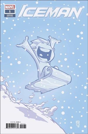 Iceman (2018) issue 1-B Skottie Young Baby Cover