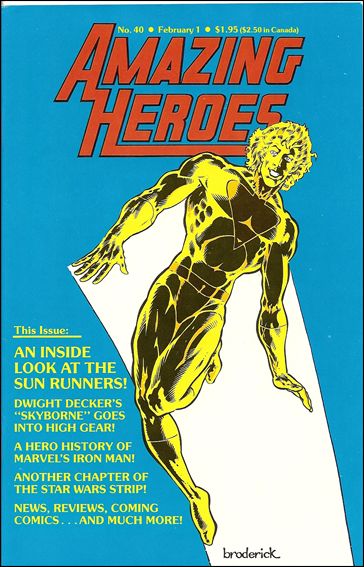 Amazing Heroes issue 40