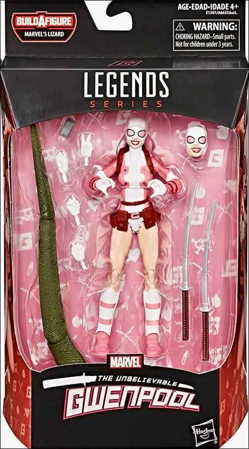 Marvel Legends Series: Spider-Man (Lizard Series) figure 1 Gwenpool