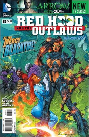 Red Hood and the Outlaws (2011) issue 13 Green Cover