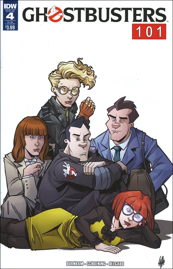 Ghostbusters 101 issue 4-B Tim Lattie Subscription Cover