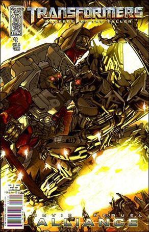 Transformers: Alliance issue 2 Alex Milne Standard Cover