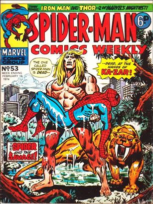 Spider-Man: Comics Weekly (UK) issue 53