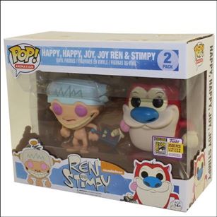 Pop! Animation Multi-Packs figure '8' Happy, Happy, Joy, Joy Ren & Stimpy
