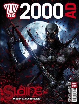 2000 A.D. (UK) issue 1849 Sea Demon Cover
