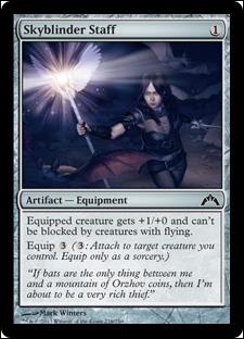 Magic the Gathering: Gatecrash (Base Set) card 238 Skyblinder Staff