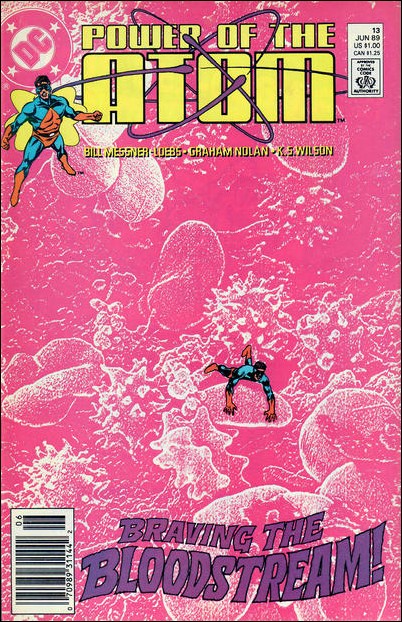 Power of the Atom issue 13-B Newsstand Cover
