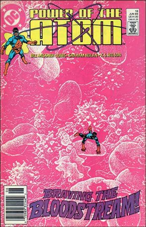 Power of the Atom issue 13-B Newsstand Cover
