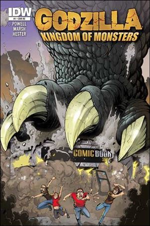 Godzilla: Kingdom of Monsters issue 1-MQ The Comic Book Shoppe Cover 1/500