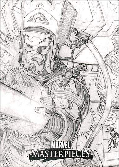 2007 Marvel Masterpieces (Adams Case Topper Splash Subset) card ADAMS 3 Arthur "Art" Adams