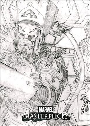 2007 Marvel Masterpieces (Adams Case Topper Splash Subset) Cover Image 2