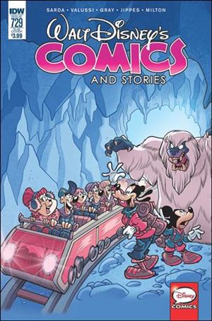 Walt Disney's Comics and Stories (2009) issue 729-B Massimo Asaro Subscription Cover